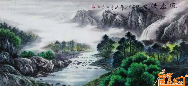 中国著名书画大师宁汉青-作品331